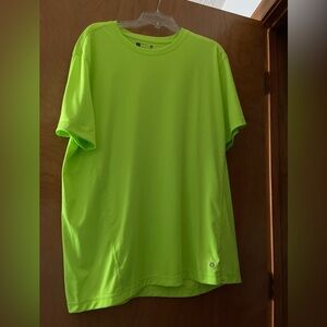 Unisex Xersion  High-Visibility Lime Green Performance T-Shirt. Size XL.  NWOT!